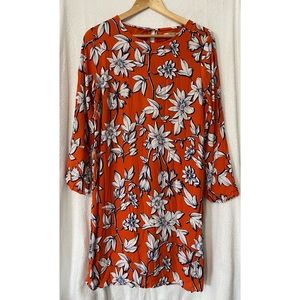 Esqualo Long Sleeve Shift Dress